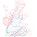 Coeur de Sel - Gaïane Pâques 2023 croquis