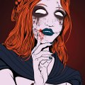 Haloween 2023 - Gaïane of the Dead - couleurs