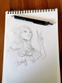 Coeur de Sel - croquis Gaïane 018