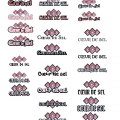 Coeur de Sel - recherche typo 2