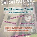 Affiche SALON DU LIVRE d'Ornex« AS-TU LU ? » 2021