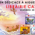 Aonaka en Dédicace à la librairie Catygor d'Aigues-Mortes
