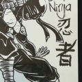Fan-Art - Le Ninja pour l'auteur Amédée Albi