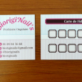 BiorigiNail\'s - Cartes fidélités