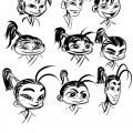 Issun-Boshi - Croquis 01