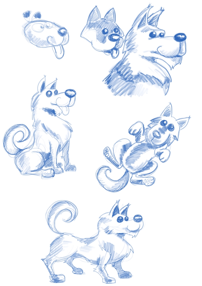 chien-croquis01