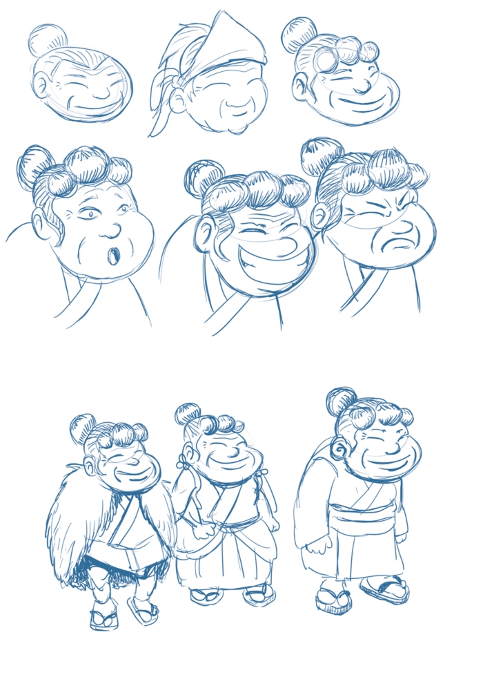obaasan-croquis01